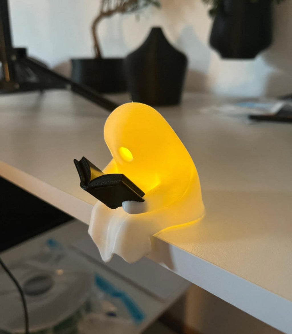 Lesender Geist-Deko-Licht – 3D-gedrucktes LED-Teelicht