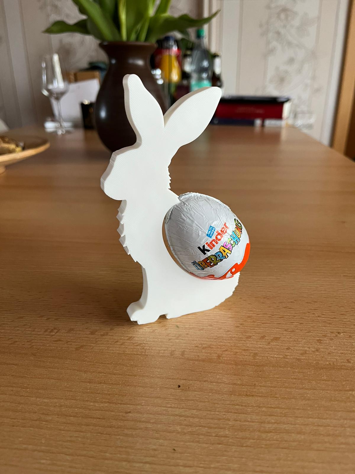 Osterhase Überraschungsei Halter – Moderne Osterdeko | Ostern Geschenkidee