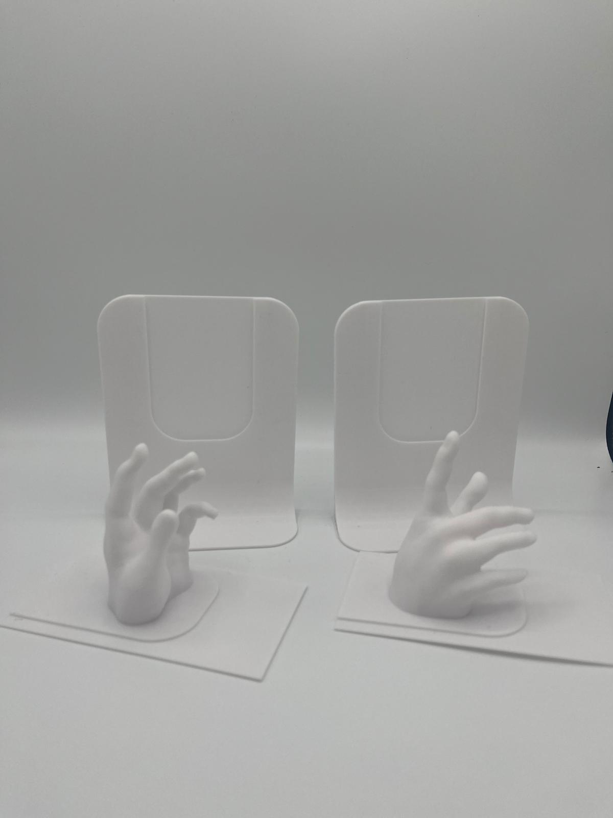 Moderne Hände Buchstütze Kreative Bookends Deko fürs Bücherregal