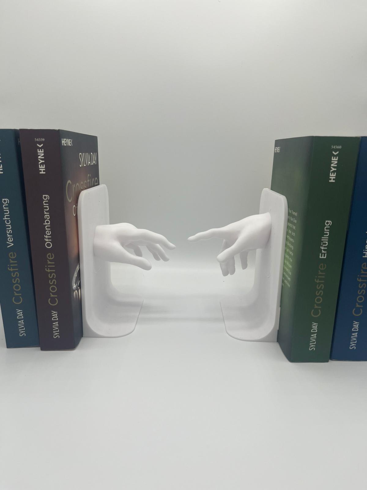 Moderne Hände Buchstütze Kreative Bookends Deko fürs Bücherregal