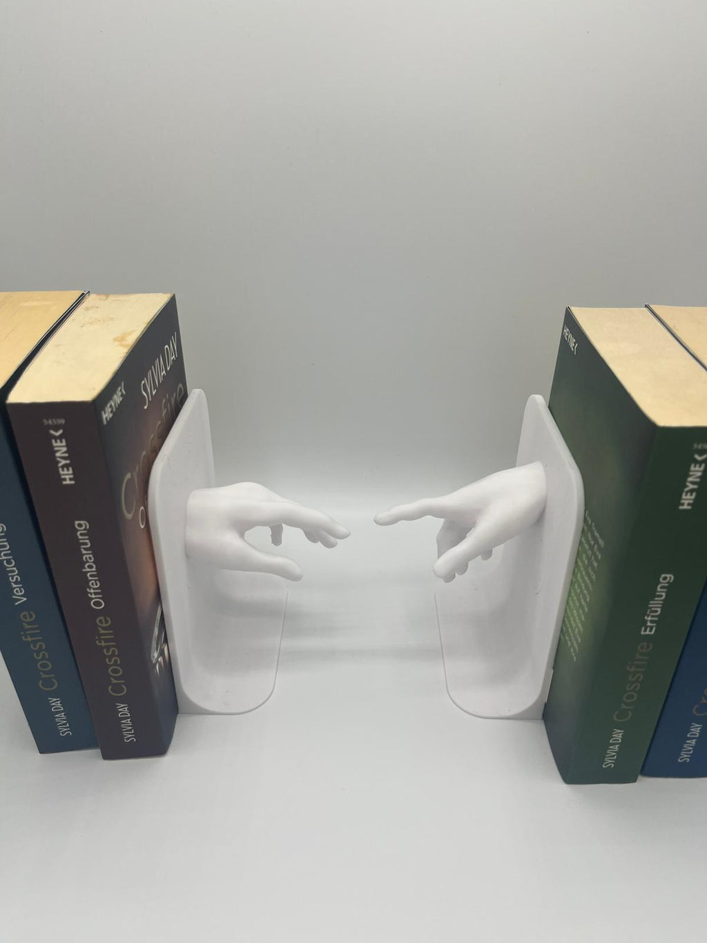 Moderne Hände Buchstütze Kreative Bookends Deko fürs Bücherregal
