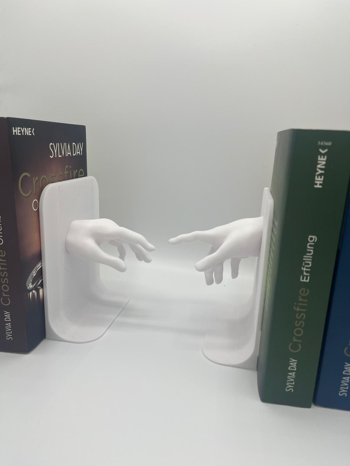 Moderne Hände Buchstütze Kreative Bookends Deko fürs Bücherregal