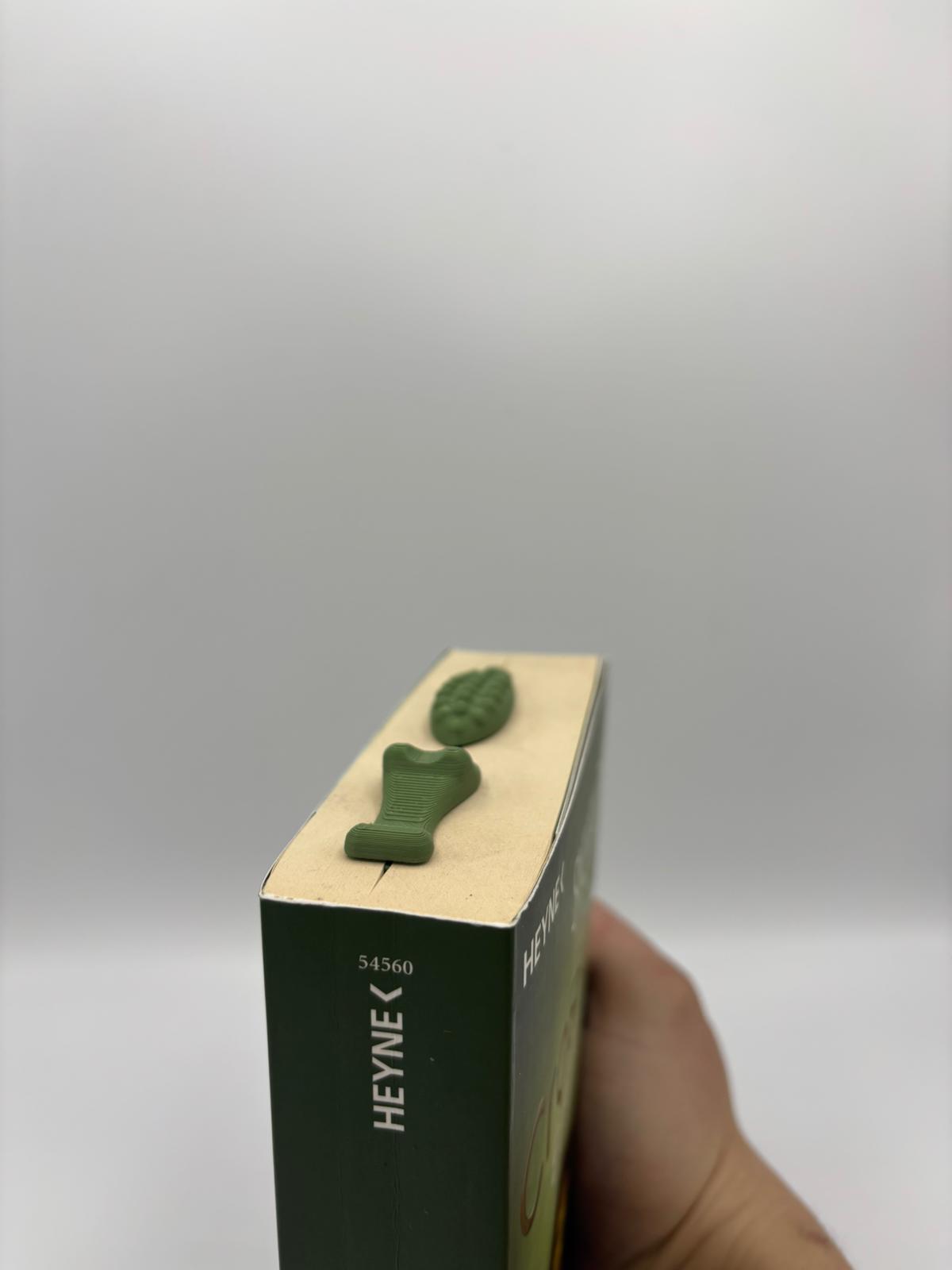 Krokodil Lesezeichen –  Seitenhalter für Bücher