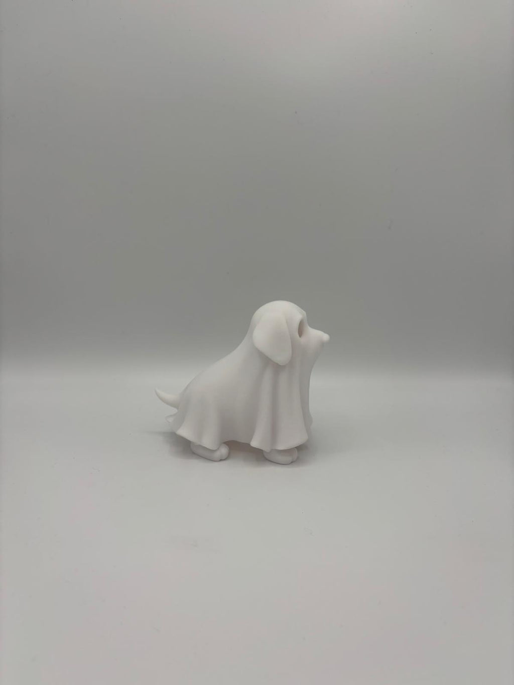 Geisterhund mit LED Licht – 3D gedruckte Hunde Deko