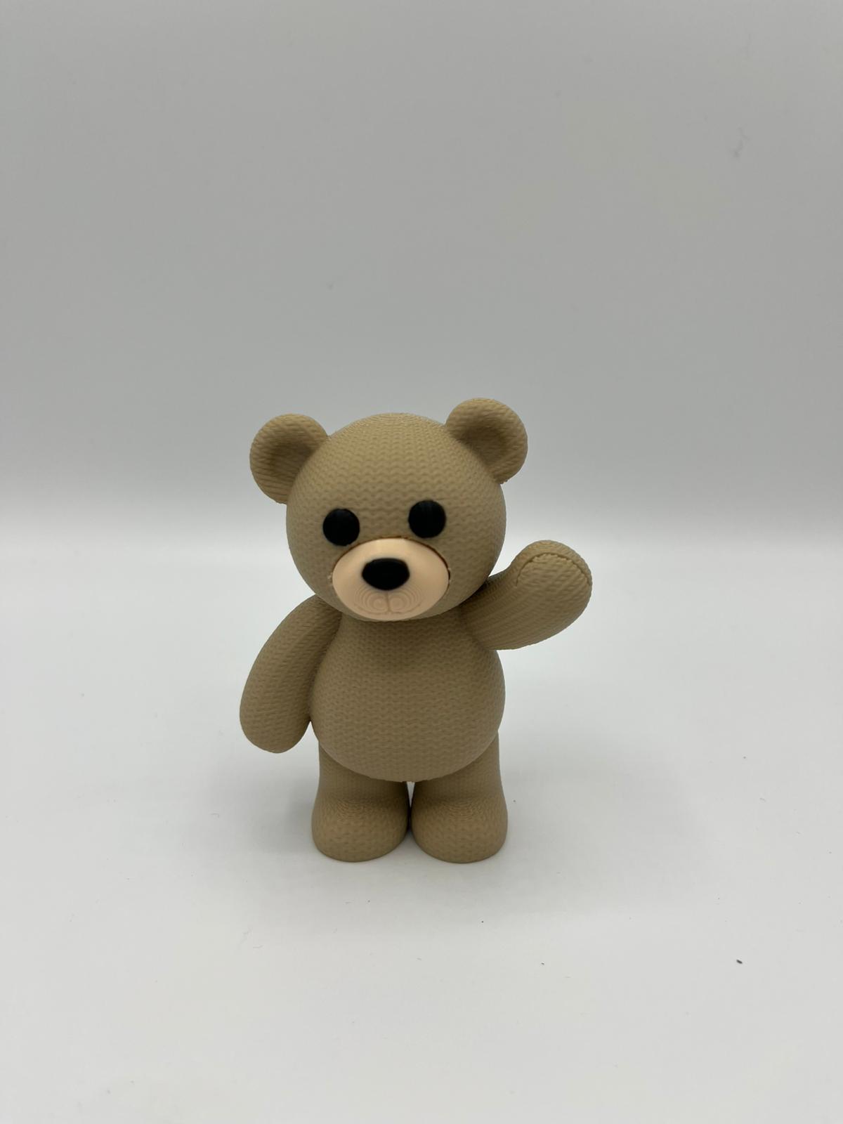 Teddybär Foto & Notizhalter – 3D gedruckt | InstaX Bildhalter