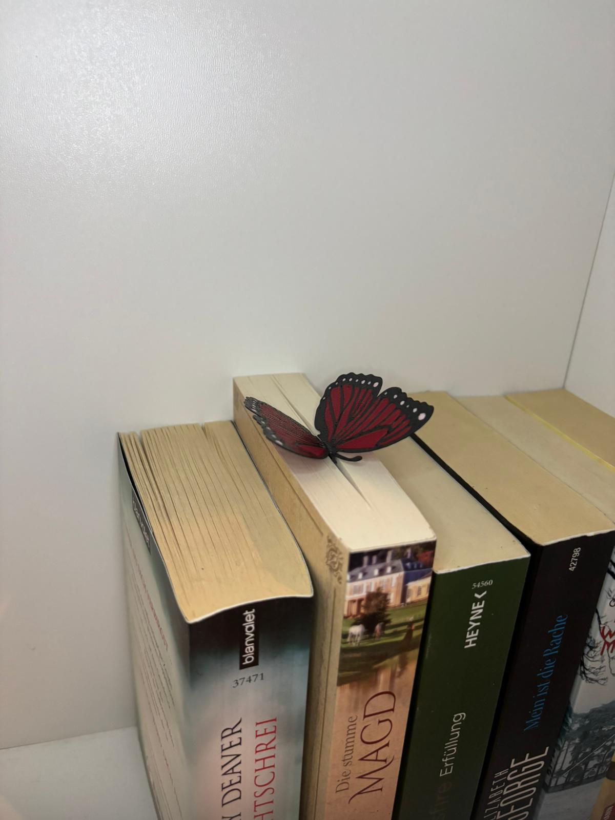 Schmetterling Lesezeichen – Elegantes Lesezeichen 3D Gedruckt