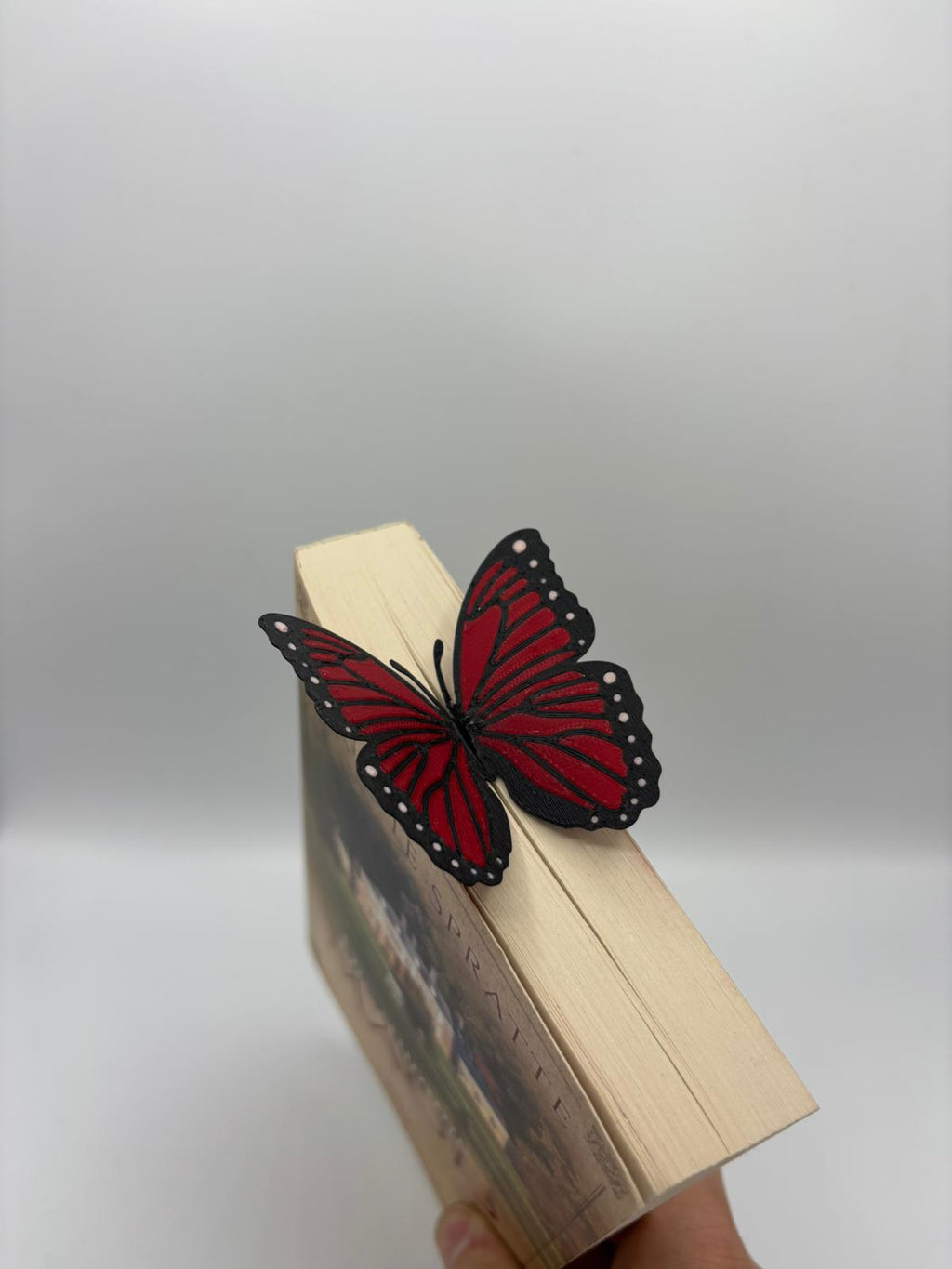 Schmetterling Lesezeichen – Elegantes Lesezeichen 3D Gedruckt