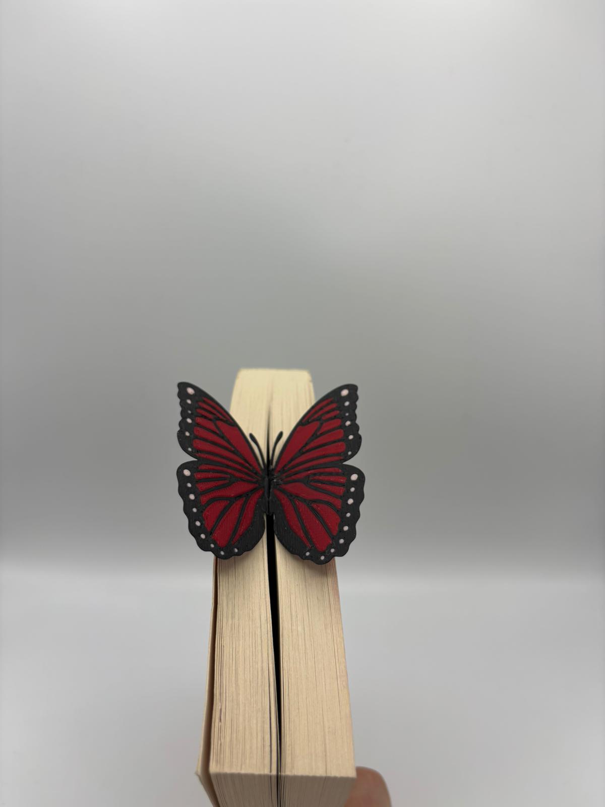 Schmetterling Lesezeichen – Elegantes Lesezeichen 3D Gedruckt