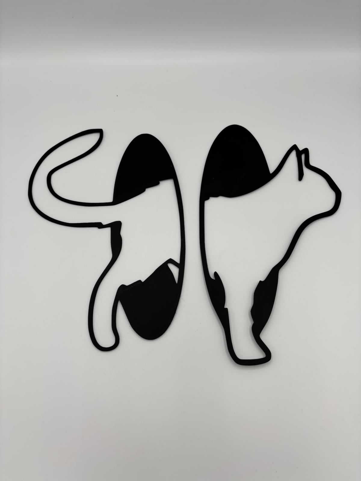 Katzen Wanddeko Portal – Katzen Deko für Wand & Ecke