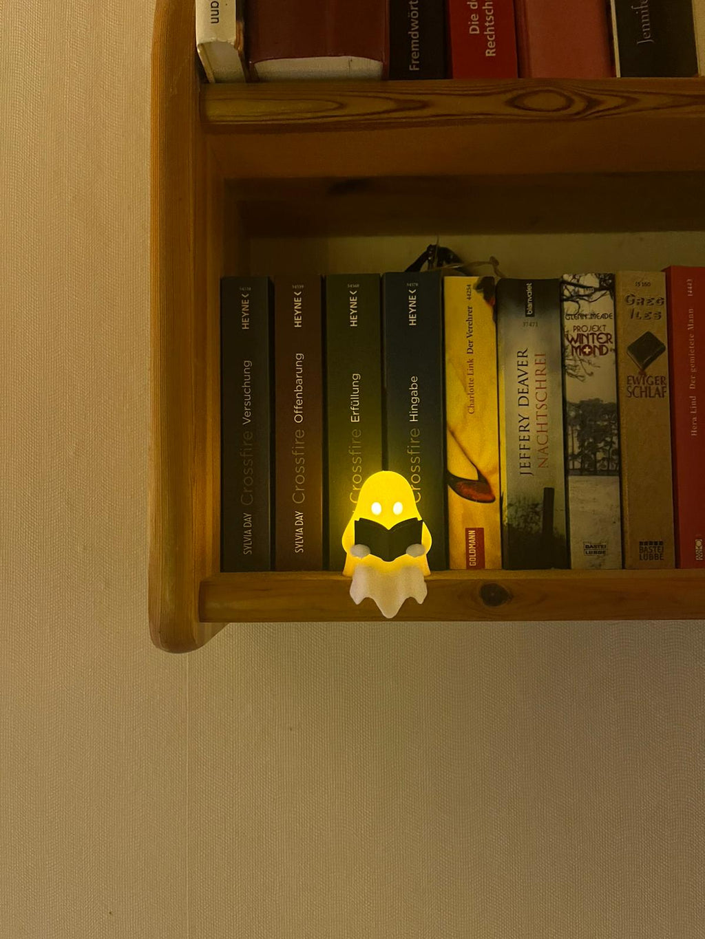 Leuchtender Geist Bücherregaldeko 3D gedruckt – Deko Figur