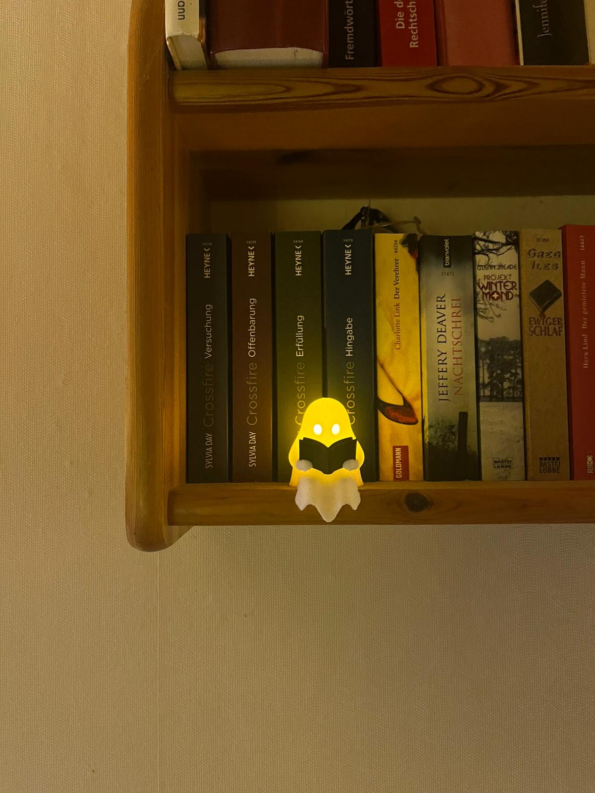 Leuchtender Geist Bücherregaldeko 3D gedruckt – Deko Figur