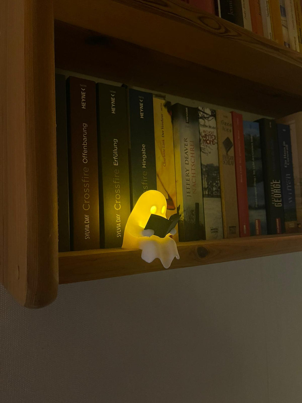 Leuchtender Geist Bücherregaldeko 3D gedruckt – Deko Figur