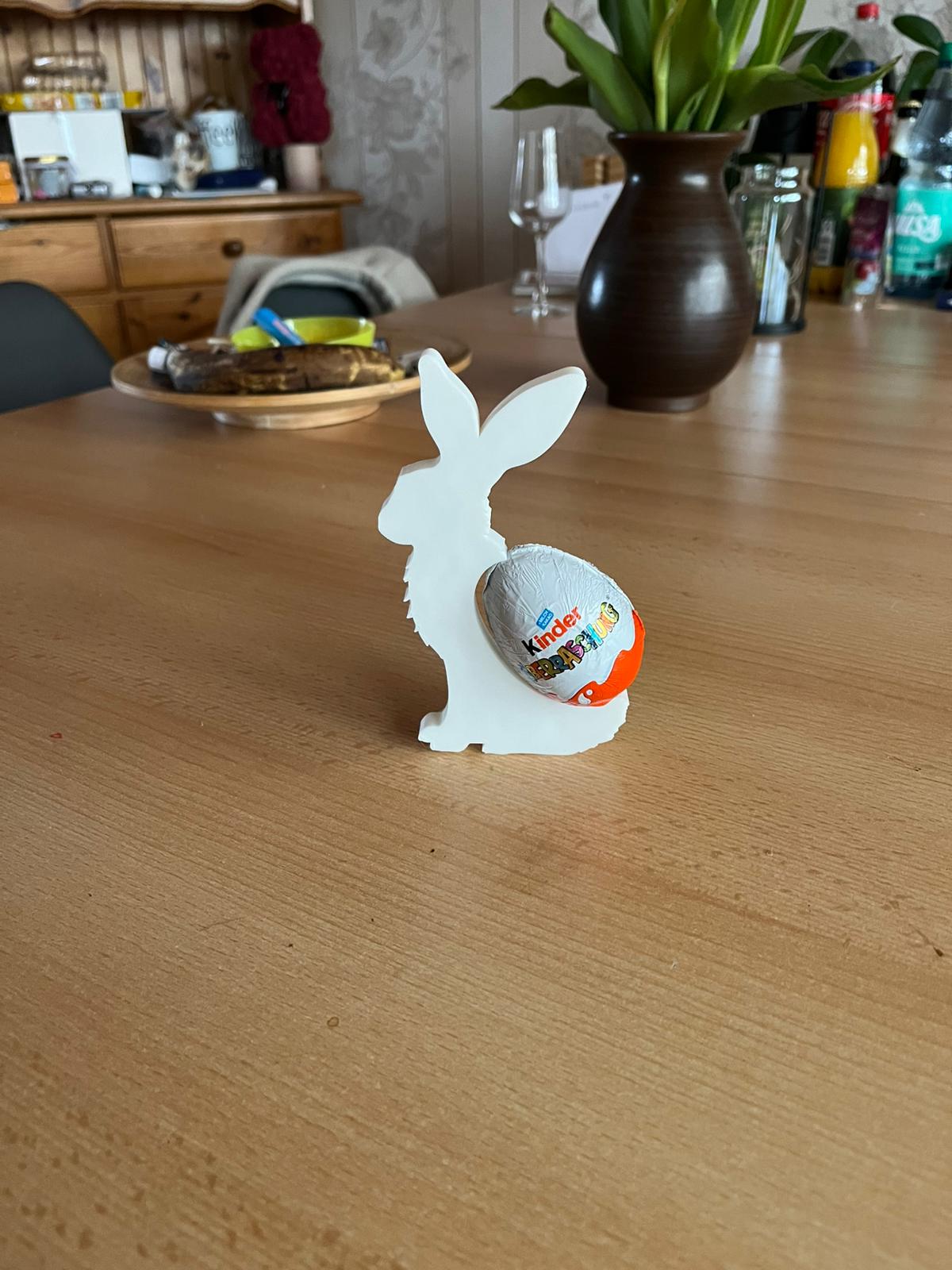 Osterhase Überraschungsei Halter – Moderne Osterdeko | Ostern Geschenkidee