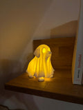 Geisterhund mit LED Licht – 3D gedruckte Hunde Deko