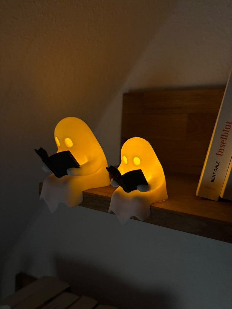 Leuchtender Geist Bücherregaldeko 3D gedruckt – Deko Figur